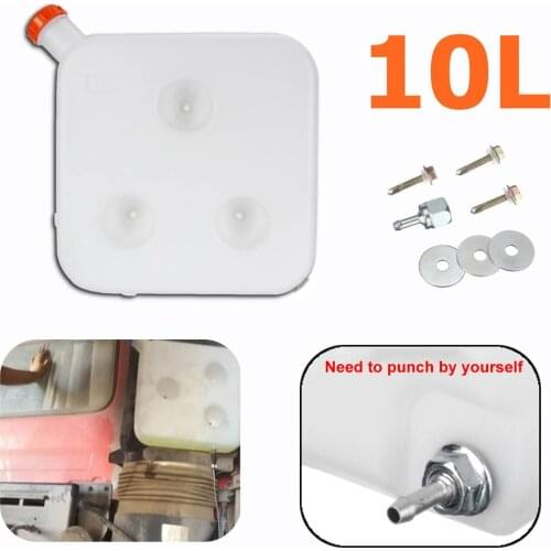 40x40x8cm 10L Plastic Fuel Water Tank Storage Canister Water Tank For Car Truck Air Heater Parking Heater Accessories