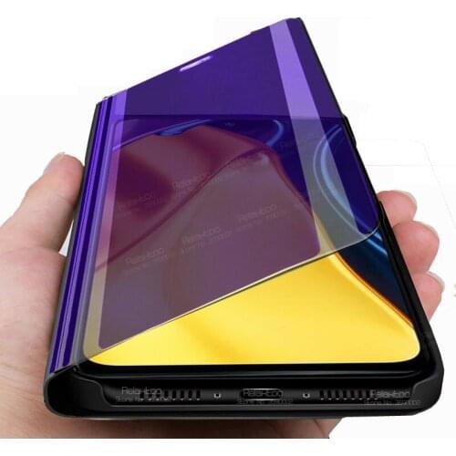 Smart Mirror Magnetic Flip Case For Xiaomi Mi Poco M3 Pro Xiomi PocoM3 Pocophone M 3 M3Pro 5G 2021 Stand Book Phone Cover Coque