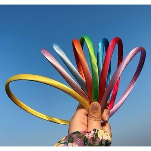 Candy Colors Female Frosted Bezel Headband Turban Hairband For Women Lady Hair Hoop Hair Accessories Headwear Headdress Elegant