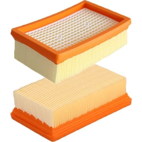 2Pcs/lot HEPA Filter for KARCHER MV4 MV5 MV6 WD4 WD5 WD6 wet&dry Vacuum Cleaner #2.863-005.0 filters parts
