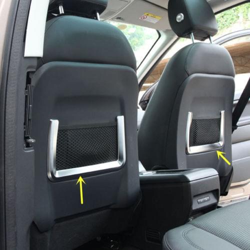 2pcs Chair Net Bag Decoration Frame For Land Rover Discovery Sport 2015