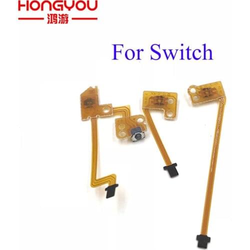 5sets Replacement L ZL ZR Button Key Ribbon Flex Cable For Nintendo NS Switch Joy-Con Controller Buttons Cable