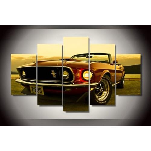 5 Panel Canvas Painting modern home decorative Printed Painting on canvasl Wall art Framed Art HG-1055