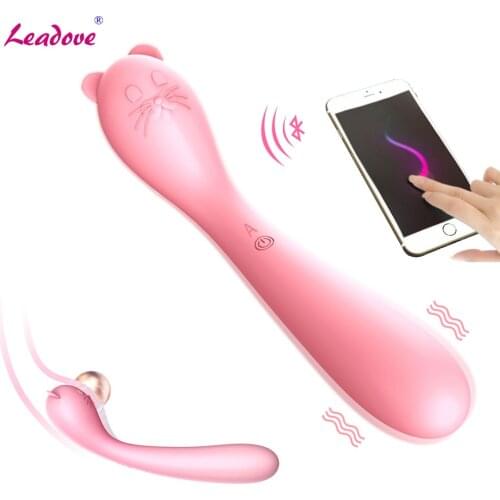8 Frequency Wireless Remote Control G-spot Massage Adult Game APP Bluetooth Silicone Cute Mouse Vibrator Sex Toys for Women