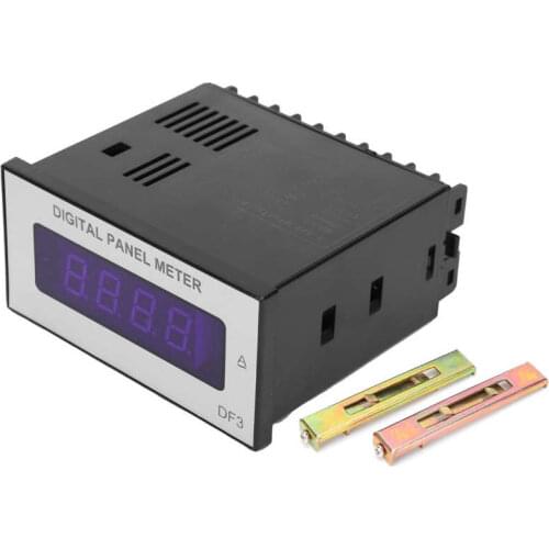 Display Panel Meter 3 1/2 Digital Snap Install Voltage Measuring Instrument 200A 220V Digital Multimeter