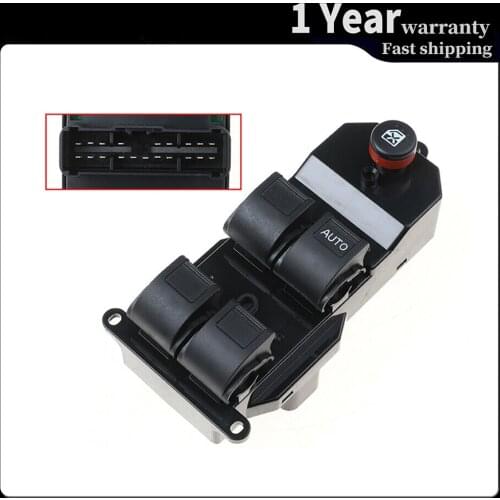Front LHD / RHD Electric Power Window Lifter Regulator Control Switch Button For Honda CRV Civic 35760S9AG042 35760-S9A-G042A
