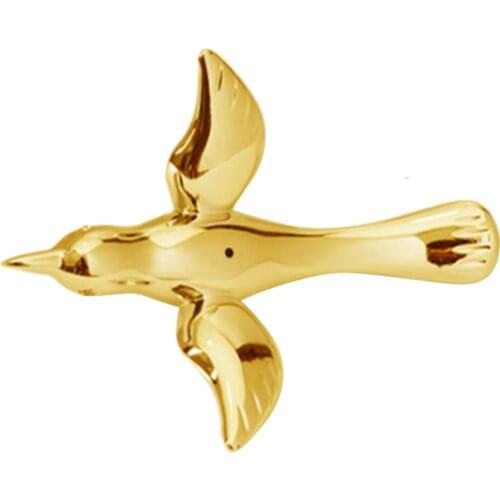 Wall Hanging Decor Flying Bird Wedding Decor Ornament Resin Assorted - Red