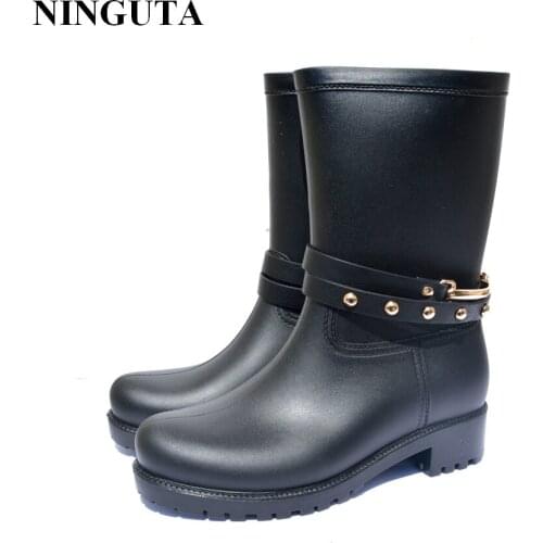 Женские резиновые сапоги NINGUTA China At AliExpress