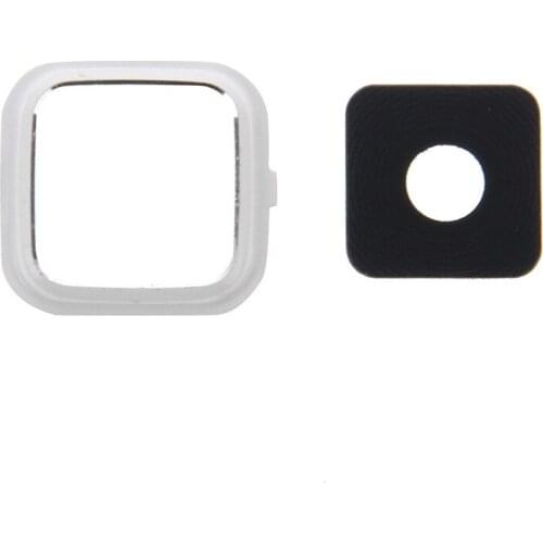 Camera Lens Camera Lens + Frame White for Samsung Note 4 N910