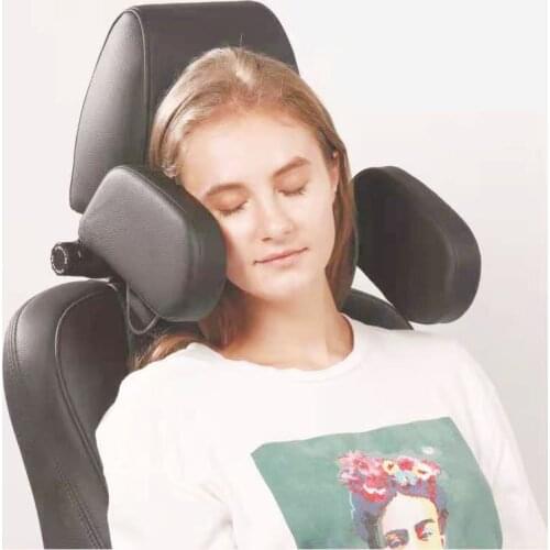 Car Seat Headrest Travel Rest Neck Pillow Support Solution For Kids And Adults Children Car Pillow IN Stock Shipping