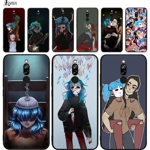 Sally Face Game for Xiaomi Redmi 10X 5G 4G 9 9A 9C 8 8A 7 7A K20 Pro S2 6A 6 Pro 4X Bright Black Phone Case