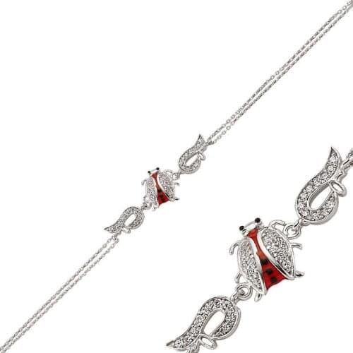Tevuli 925 Sterling Silver Ladybug Ms. Bracelet