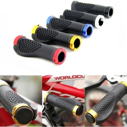 2~2.5cm MTB Road Cycling Skid-Proof Grips Anti-Skid Rubber Bicycle Grips Mountain Bike Lock On Bicycle Handlebar Grips Accessory