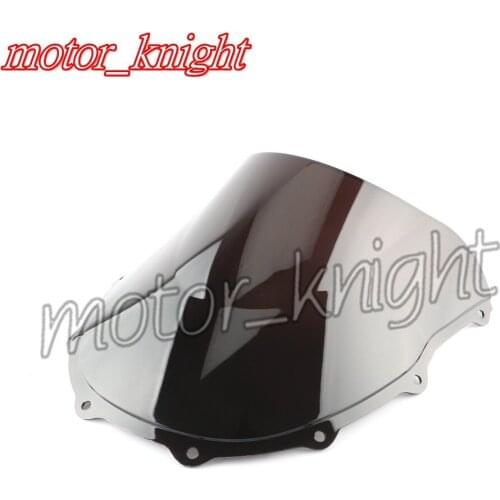 Windscreen Windshield For Kawasaki 1996-1998-2000-2002-2003 ZX7R ZX-7R Black 97 99 01