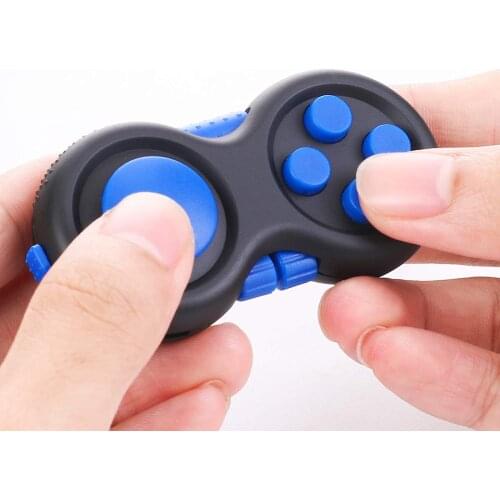 Yooap 1PC Game Fidget Pad Stress Reliever Squeeze Fun Magic Desk Toy Handle Toys Stress Rainbow Strange-shape Puzzles