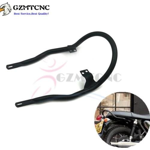 For Triumph Bonneville T 100 02-15 / SE 08-15 2002-2015 2003 2004 T100 Rear Luggage Rack Bracket Passenger Hand Grip Handgrip