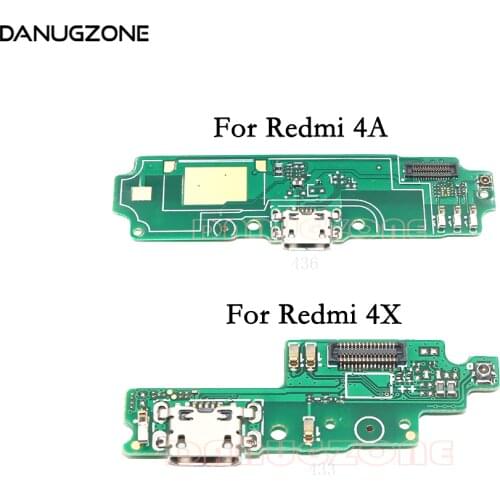 USB Charging Dock Port Socket Jack Plug Connector Charge Board Flex Cable For Xiaomi Redmi 4A 4X