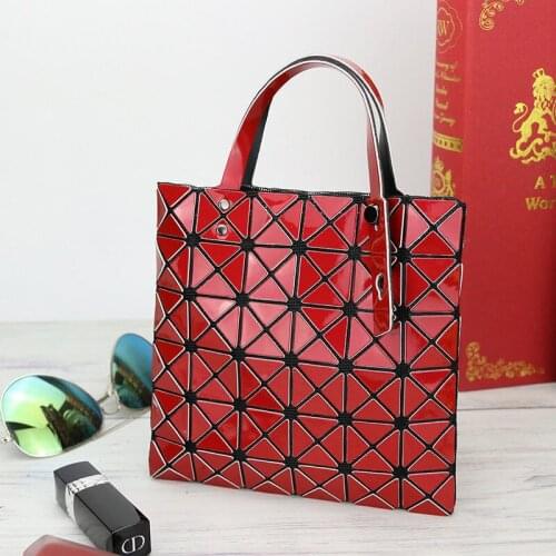 Womens Handbag Regular Geometric Luminous Girl Shoulder Bag