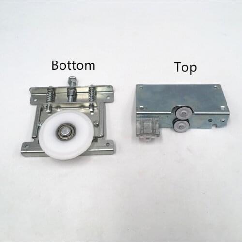 1pcs Old-fashioned cabinet wardrobe sliding door pulley sliding door roller bottom/lower top guide wheel runner