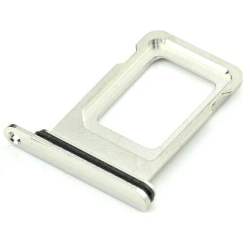 10Pcs/lot Silver/Grey/Gold/Green Color Single SIM Card Tray Holder for Apple iPhone 11 Pro/11 Pro Max