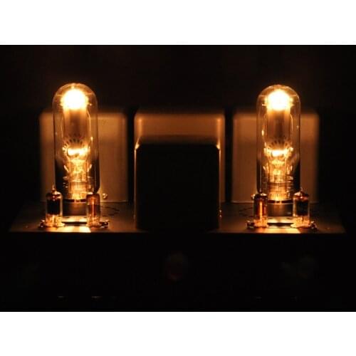211 single-ended pure Class A vacuum tube power amplifier LC600, output power 20W × 2 (1KHZ, 10% distortion) noise 1.5mV