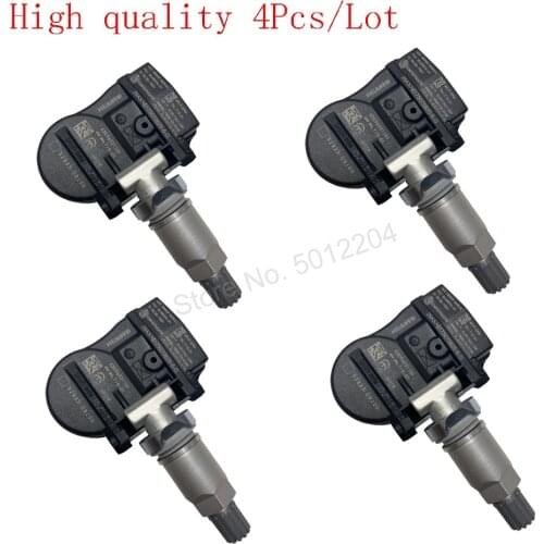4pcs 52933-D9100 52933D9100 433Mhz Tire Pressure Sensor TPMS For Kia Sportage 2017 2018 2019 NIRO OPTIMA For HYUNDAI ELANTRA