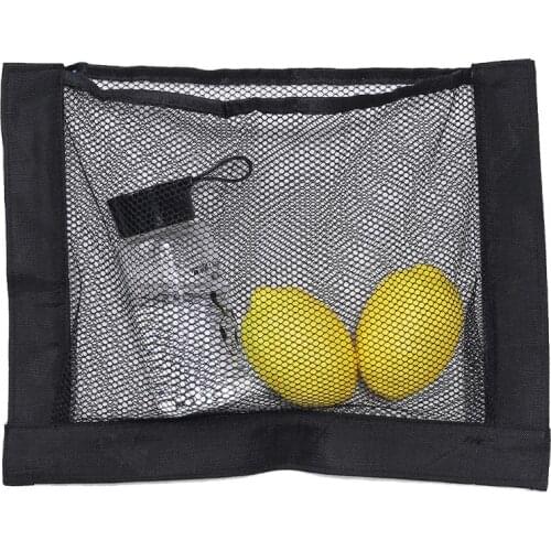 Car Interior Car Seat Back Elastic Mesh Net Car Styling Storage Bag Pocket N84F
