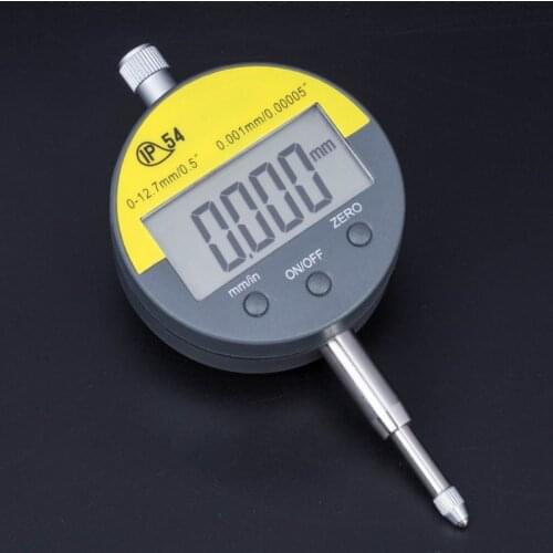 IP54 Oil-proof Digital Micrometer 0.001mm Electronic Micrometer Metric/Inch 0-12.7mm/0.5" Precision Dial Indicator Gauge Meter