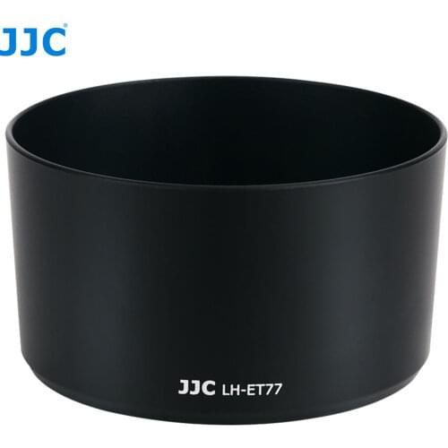 JJC Reversible Lens Hood Compatible with Canon RF 85mm F2 Macro IS STM Lens for EOS R R5 R6 RP Ra C70 Replaces ET-77 Lens Hood