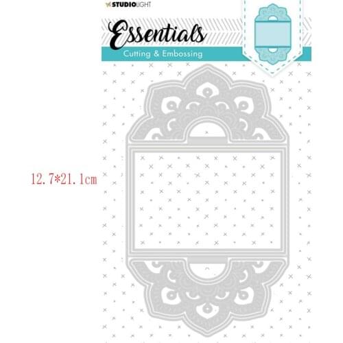 Kaleidoscope border album Troqueles de corte de metal scrapbooking cutting dies DIY dies scrapbooking nouveau arrivage 2021