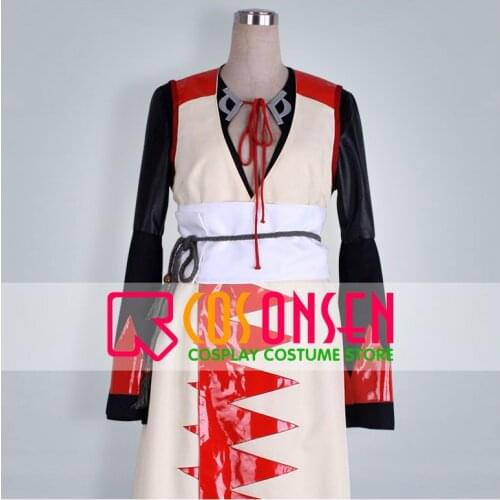 COSPLAYONSEN Hakuouki Shinsengumi Kitan Okita Souji 2010 Battle Cosplay Costume All Size