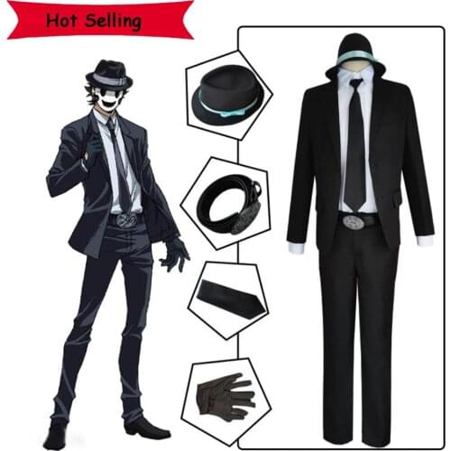 Hot Anime High Rise Invasion Sniper Mask Cosplay Costume Tenkuu Shinpan Role Play Uniform Accessories Full Sets Halloween Party