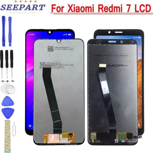 New Display for Xiaomi Redmi 7 LCD Redmi 7A Display Touch Screen Digitizer Assembly for Redmi 7 7A LCD Screen Replacement Parts