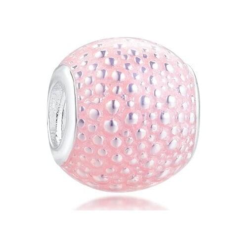 Fits Pandora Bracelet 925 Sterling Silver Pink Enchantment Charms Beads Original Jewelry Making Bijoux Femme Berloques