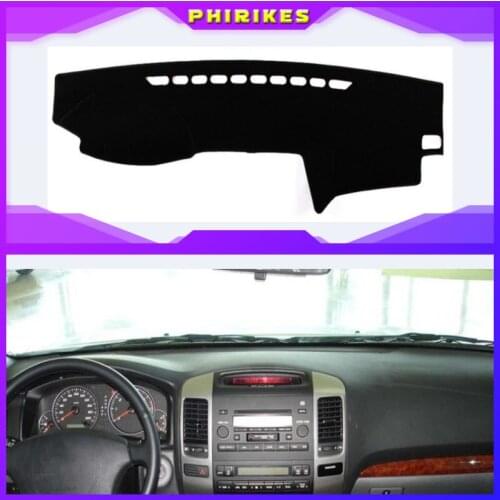For Toyota Land Cruiser Prado 120 J120 2003~2009 Anti-Slip Mat Dashboard Cover Pad Sunshade Dashmat Carpet Accessories 2004 2007