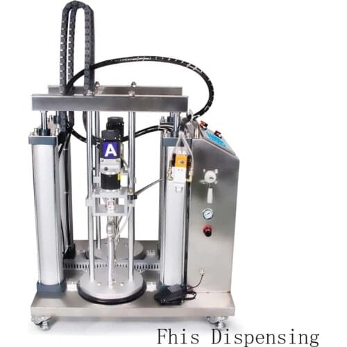 Screw Pump Glue Filling Machine Double Pressure Plate Pump High Viscosity Silica Gel Mixing Machine