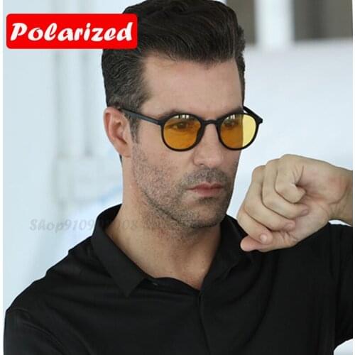 2021 Women Polarized Round Sunglasses Retro Vintage UV400 Driving Steampunk Eyewear Male Small Sun Glasses Gafas Ciclismo
