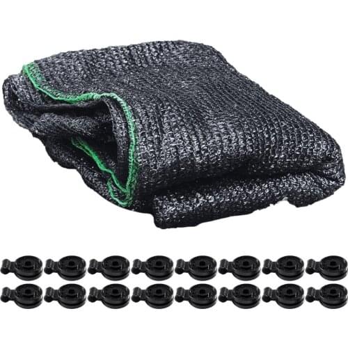 2x6m/3x4.5m HDPE Shading Net Garden Yard Plants Fruits Greenhouse Pool Sun Shade Shelter Sails UV Protection Shading Rate 50