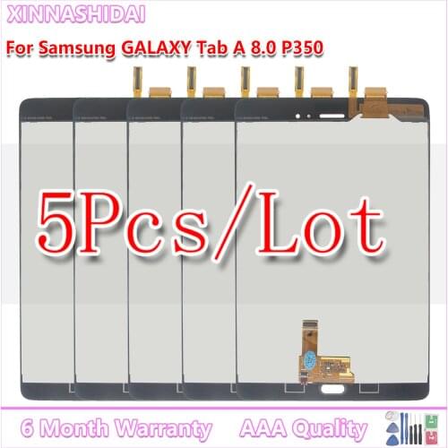 5pcs/FOR SAMSUNG GALAXY TAB A 8.0 P350 P355 TOUCH SCREEN DIGITIZER WITH LCD