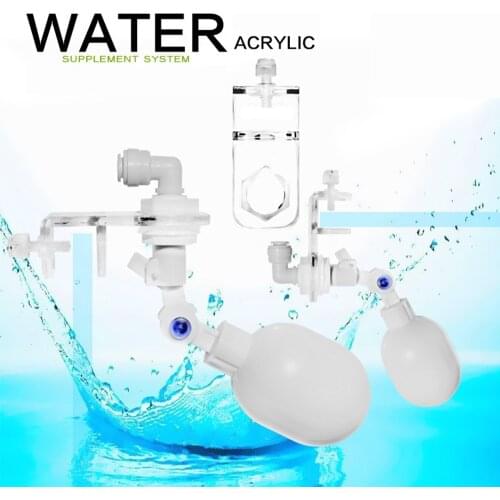 Aquarium Water Float Shut Off Ball Valve Fish Tank Automatic Water Controller Refill Floating Ball Valve Supplement System Aquar
