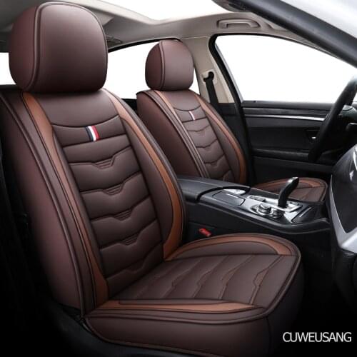 CUWEUSANG 1 PCS car seat cover For toyota avensis t25 wish prado 120 150 corolla prius 20 land cruiser 100 camry 40 50 auto seat