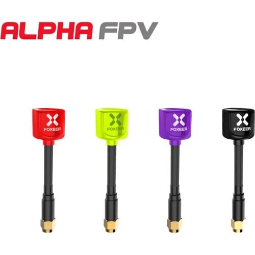 Foxeer FPV Antenna Lollipop 3 V3 Antenna 5.8G 2.3Dbi RHCP FPV SMA RPSMA UFL Straight/Angle MMCX 7.2g For RC FPV RC Racing Drone