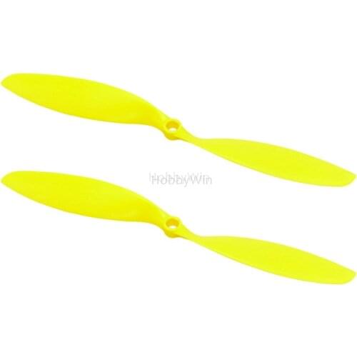 HobbyLord ST-550C-029 Yellow Propeller 1038 Cw 2PCS for Multirotor Aircraft FPV Drone