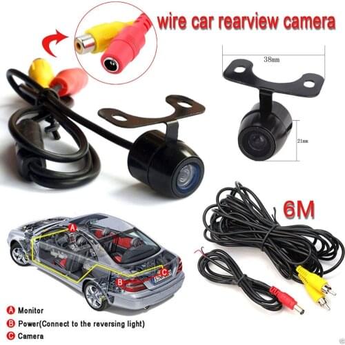 Front View Camera/Rearview Camera Wide Viewing angle Waterproof Car Auto Backup License Plate Camera for skoda octavia Toyota