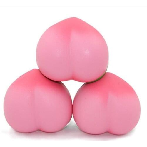 Jumbo peach squishy Funny Toy Soft Stress And Anxiety Relief Toys Diy Decor Antistress Squishy Funny Gadgets Decompression Toy