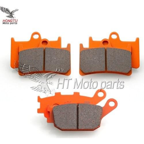 Motorcycle Front Rear Brake Pads For Yamaha YZF R6 2003-2015 R1 2004-2006 FZ6 FZ8 FZ1 Fazer FZS 1000 MT-07 MT-09