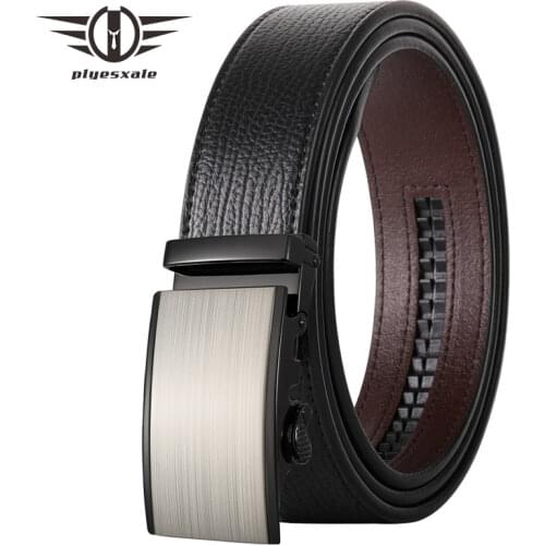 New Mens Belts Luxury 35mm Width Automatic Buckle Belts For Men Brand Designer Male Strap Jeans Men Belt Genuine Leather B563
