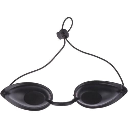 1pc Soft Sunbathing Eyewear Tanning Goggles Beach Adjustable UV Skin Tanning Eye Protection UV Shield Glasses Black New