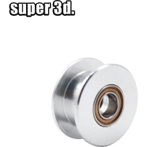 3D Printer GT2 Idler Timing Pulley 20T Bore 5mm OD 18mm use for Width 6mm belt without tooth
