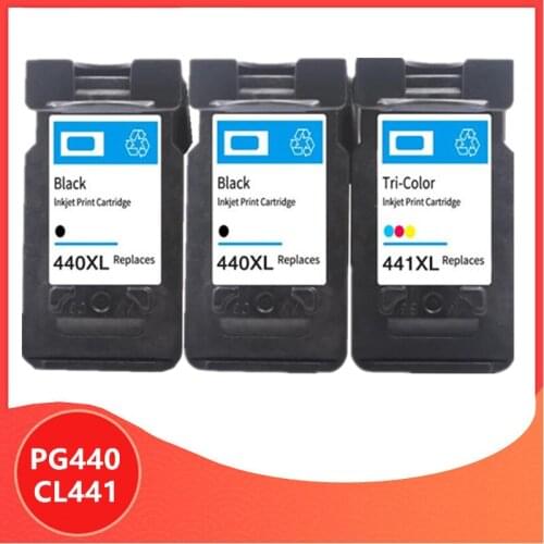 3PK PG 440 PG440XL CL 441 compatible Ink Cartridge for Canon PG440 CL441 440XL 441XL for Printer 4280 MX438 518 378 MX438